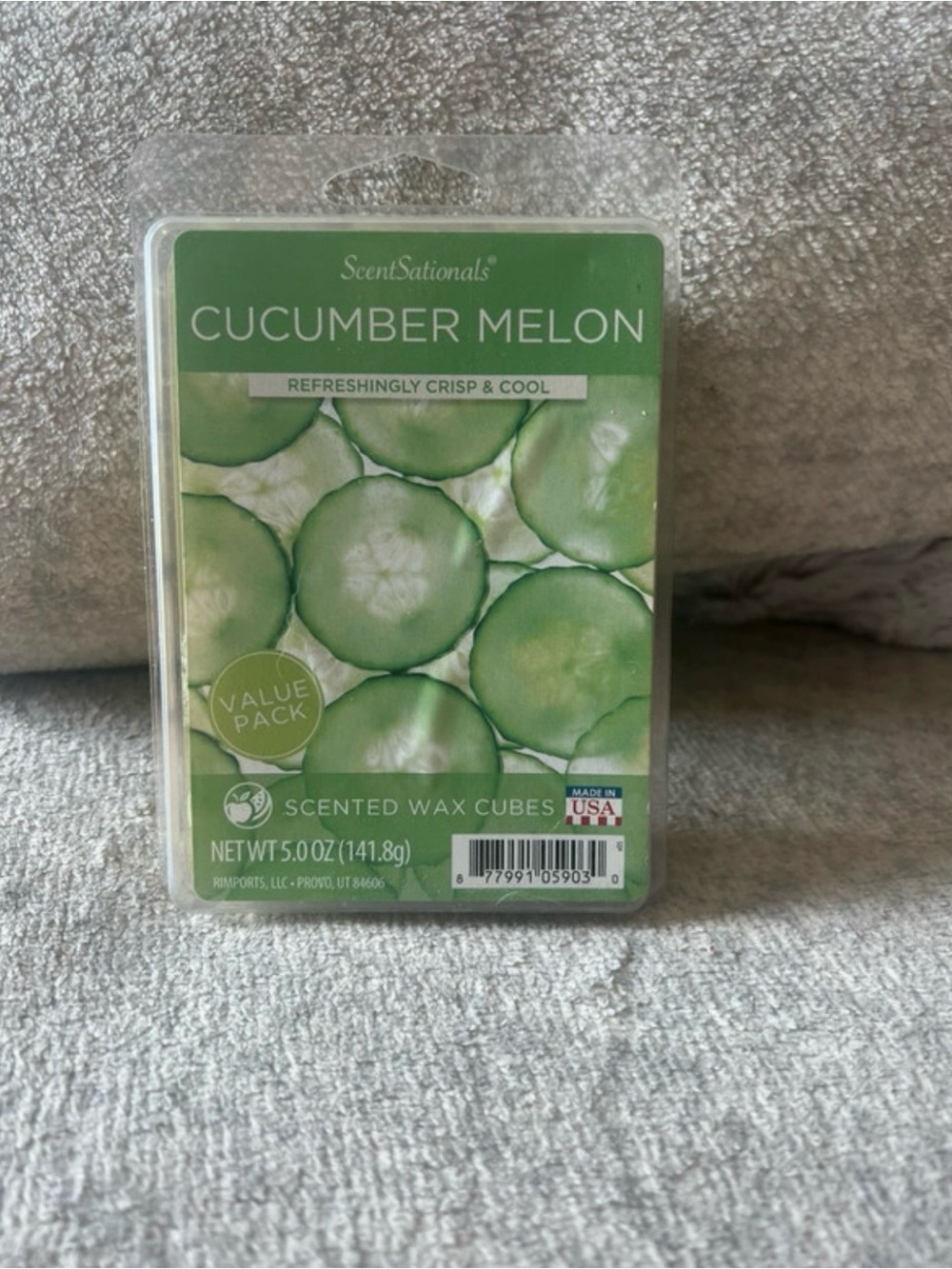 Cucumber Melon Scented Wax Cubes